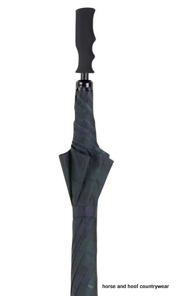 Golf Umbrella - Green Tartan