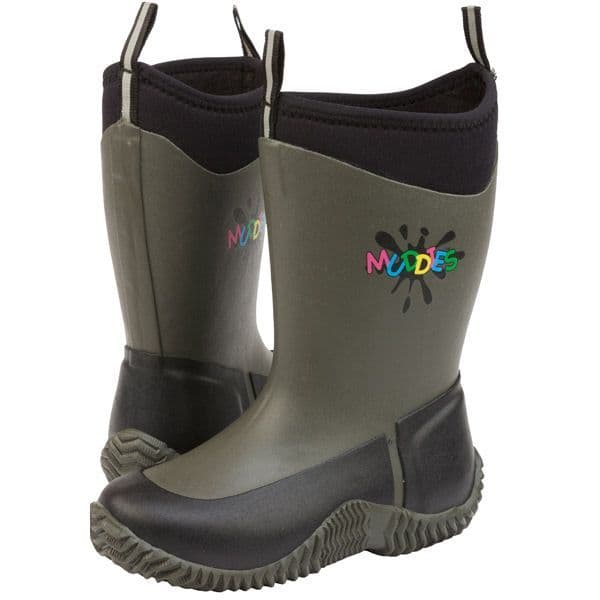 Grubs Icicle Children's Wellington Boot - Charcoal