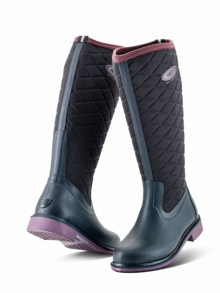 Grubs Skyline 4.0 Wellington Boots - Black/Heather