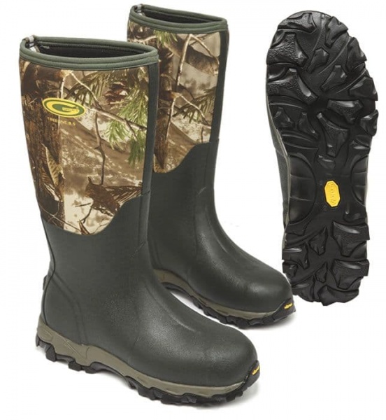 Grubs Treeline 8.5 Wellington Boots - Camouflage