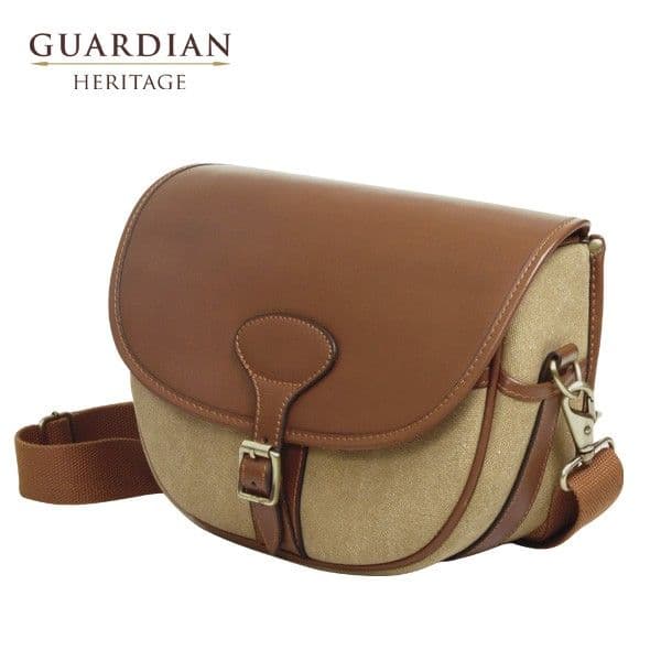 Guardian Heritage Elite Canvas and Leather Cartridge Bag