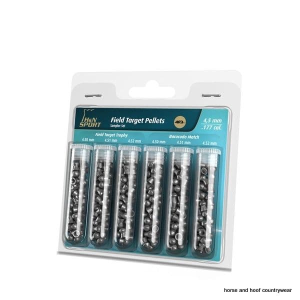 H&N - Field Target Pellet Sampler Packs .177