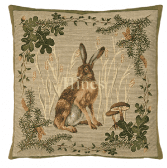 Hare - Fine Tapestry Cushion