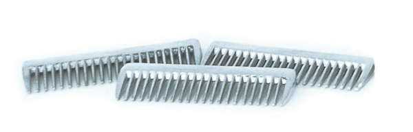 Harlequin Small Metal Mane Combs