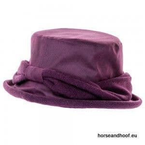 Heather Hats Adrienne Ladies Waxed Hat - Burgundy