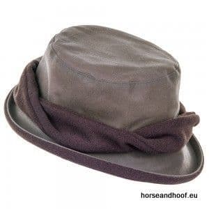 Heather Hats Adrienne Ladies Waxed Hat - Coffee
