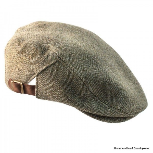 Heather Hats Graywood Adjustable Derby Tweed Cap - Light Green
