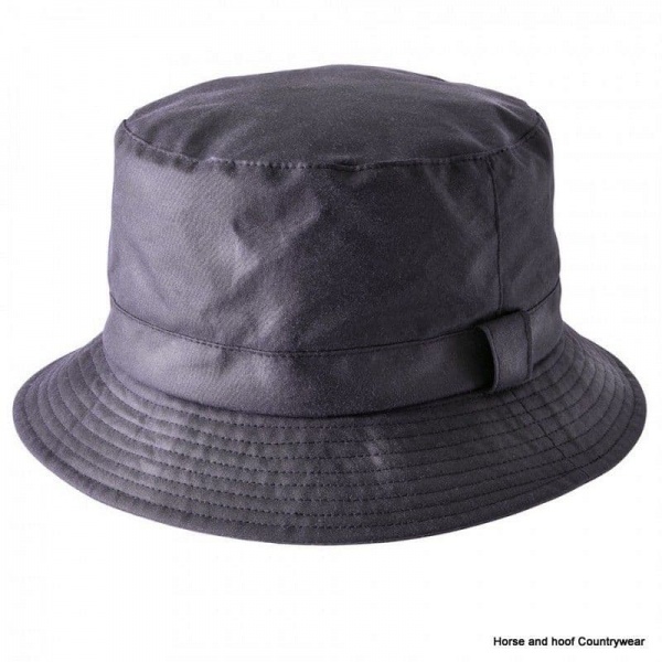 Heather Hats Johnston wax Bush Hat - Navy/Royal