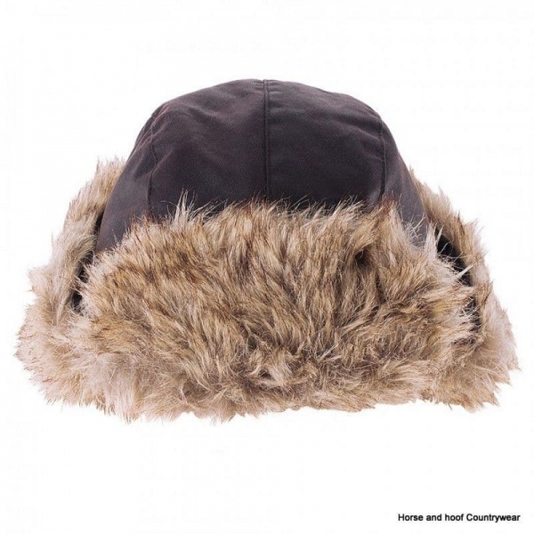 Heather Hats Loughrigg Wax Trapper Hat - Brown