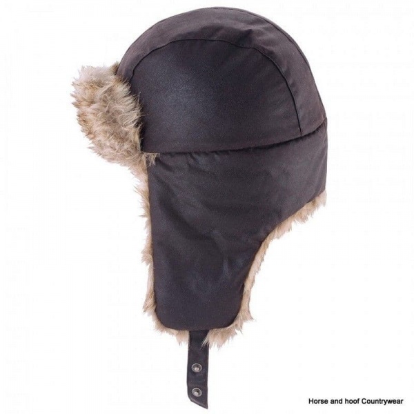 Heather Hats Loughrigg Wax Trapper Hat - Brown