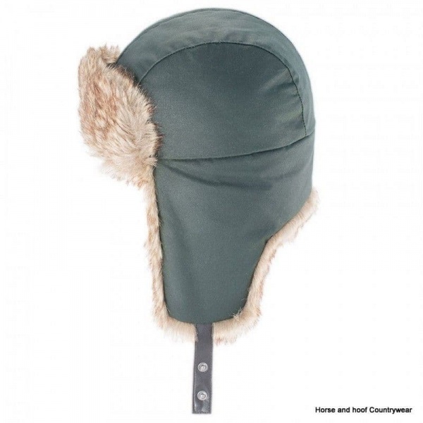 Heather Hats Loughrigg Wax Trapper Hat - Olive