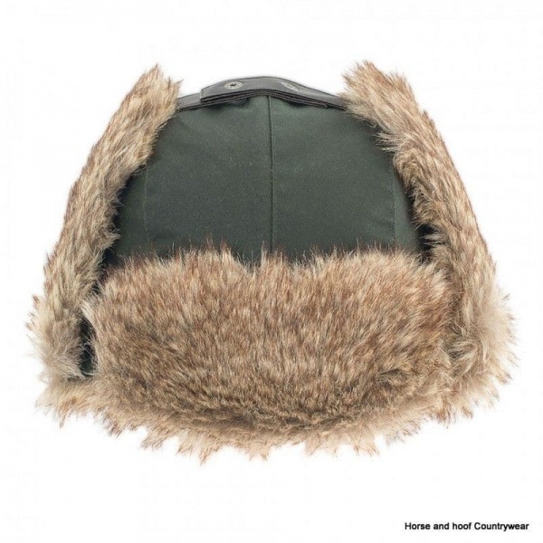 Heather Hats Loughrigg Wax Trapper Hat - Olive