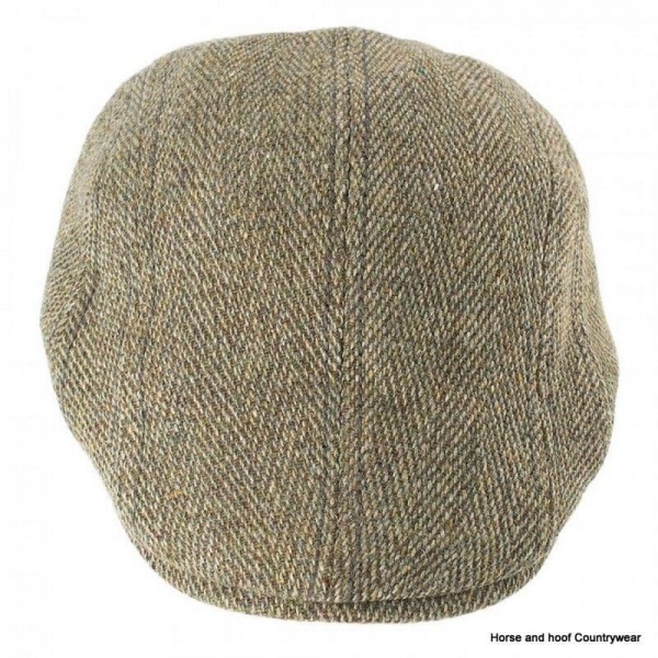 Heather Hats Purnell Duckbill Derby Tweed Cap - Light Green