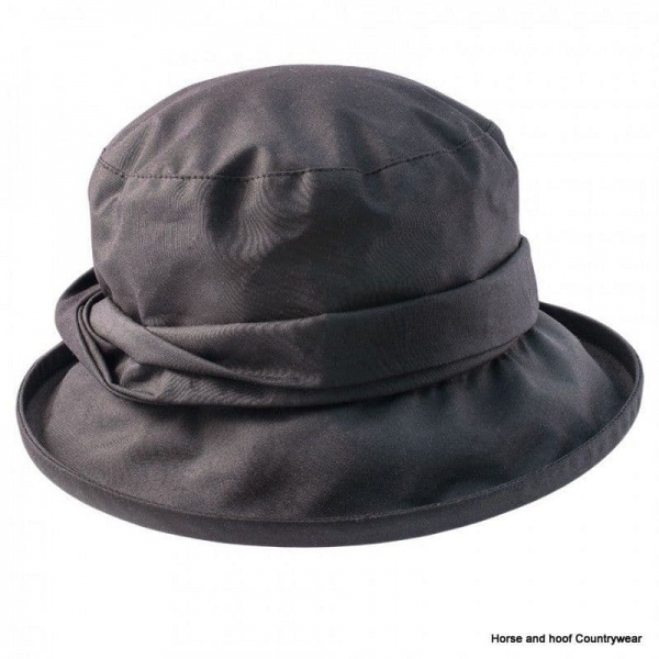 Heather Hats Ruby Ladies Wax Twist Hat - Black