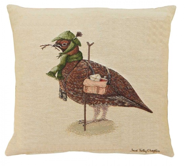 Henry Grouse- Fine Tapestry Cushion