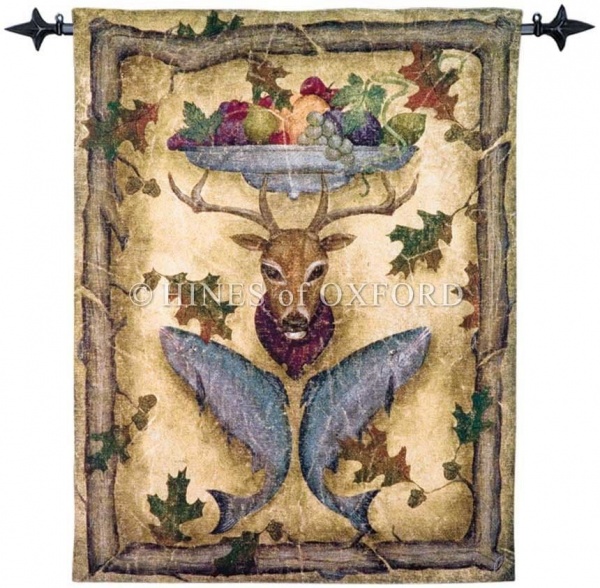 Highland Lodge - Fine Woven Tapestry Wallhanging