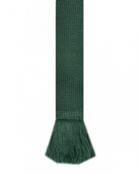 House Of Cheviot Classic Garter Ties - Tartan Green