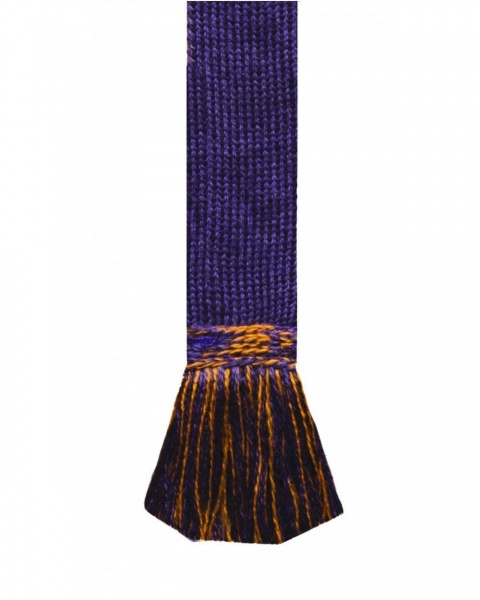 House Of Cheviot Classic Garter Ties - Thistle and Ochre