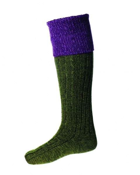 House Of Cheviot Men's Classic Lomond Socks - Scotspine