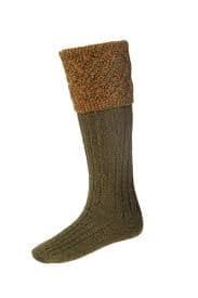 House Of Cheviot Men's Forres Socks - Scotspine
