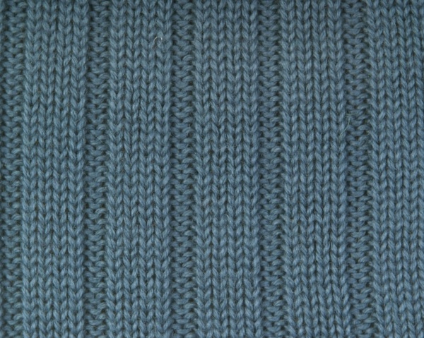 House Of Cheviot Men's Skye Cable Rib Sock Kilt Hose - Ancient Blue