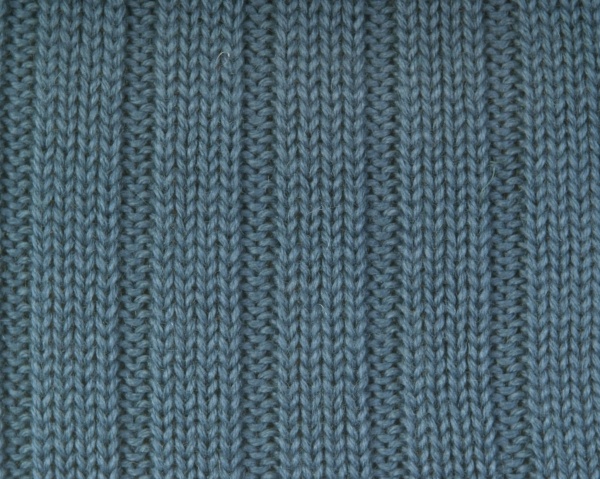 House Of Cheviot Men's Skye Cable Rib Sock Kilt Hose - Ancient Blue
