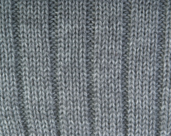 House Of Cheviot Men's Skye Cable Rib Sock Kilt Hose - Mid Grey