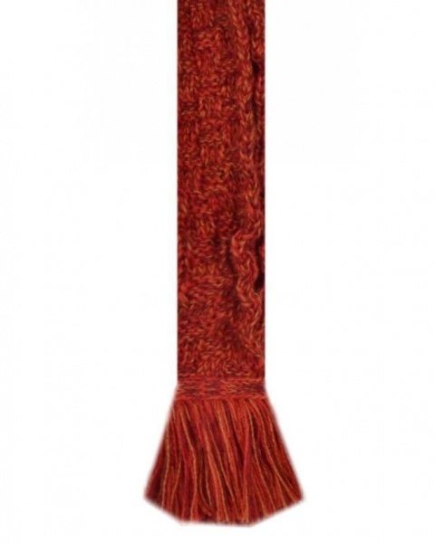 House Of Cheviot Merino Wool Blend Garter Ties - Autumn Glow