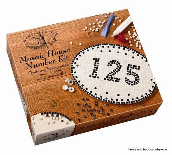 House of Crafts Mosaic House Number Kit