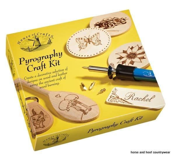 House of Crafts Pyrography Craft Kit