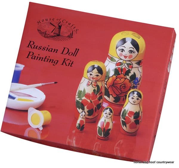 House of Crafts Russian Doll Painting Kit