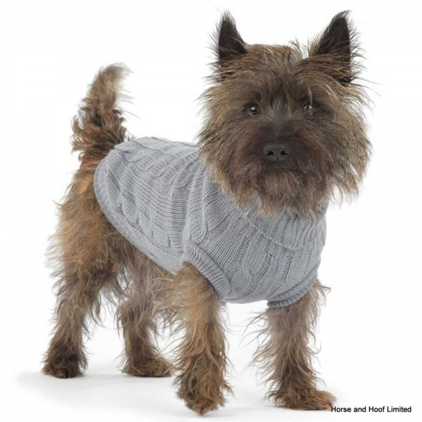 House of Paws Cable Knit Jumper