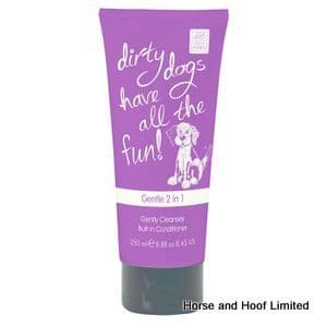 House of Paws Dirty Dog Gentle 2 in 1 Shampoo 250ml