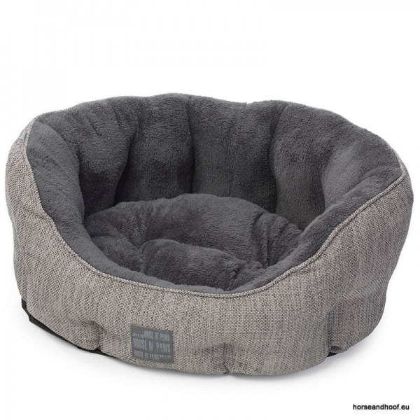 House of Paws Hessian Dog Bed horse and hoof