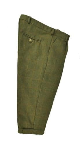 Hunter Outdoor Country Tweed Shooting  Breeks - Green