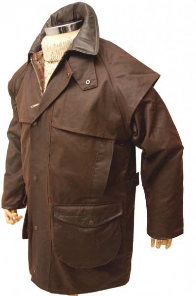 Hunter Outdoor Cumbrian Deluxe 3/4 Length Ladies Wax Jacket - Antique Brown