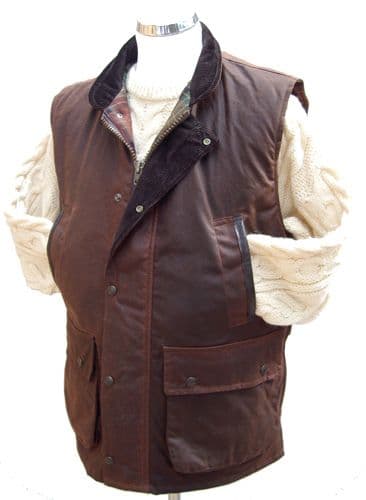 Hunter Outdoor Derwent Wax Body Warmer - Antique Brown