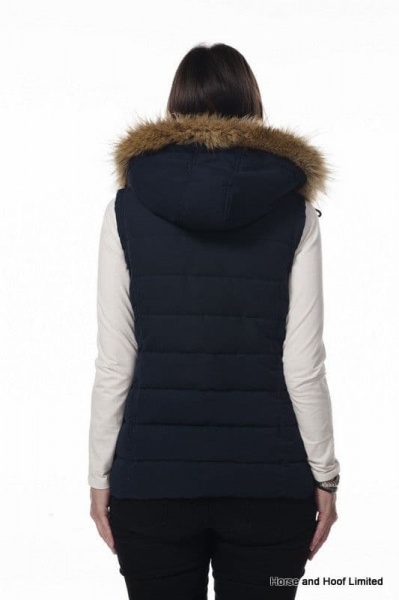 Hunter Outdoor Fur Trim Ladies Gilet