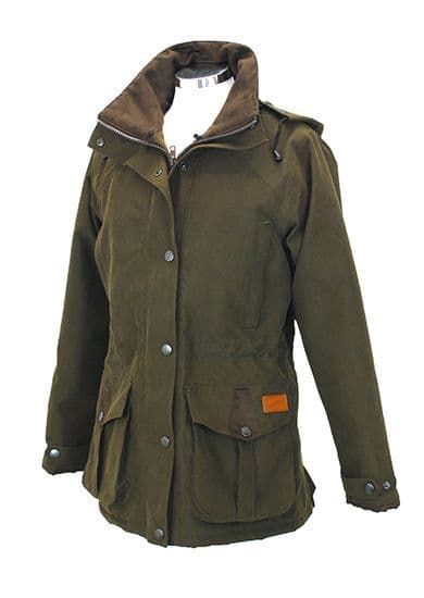 Hunter Outdoor Gamekeeper Ladies Jacket  - Olive Green