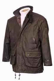 Hunter Outdoor Gentleman's Winchester Wax Hunting Jacket - Antique Brown