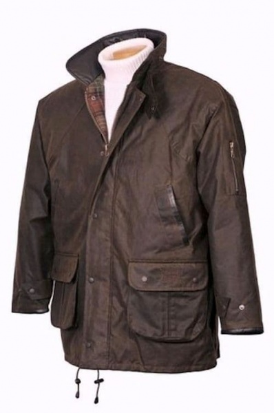 Hunter Outdoor Gentleman's Winchester Wax Hunting Jacket - Antique Brown