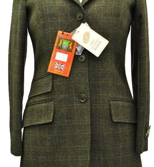 Hunter Outdoor Ladies Tweed Blazer - Fern