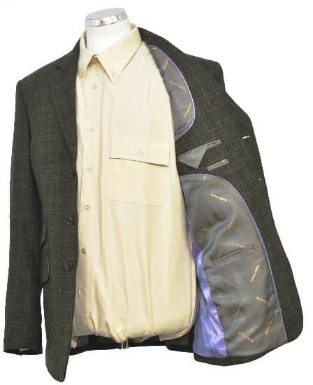 Hunter Outdoor Mens Tweed Blazer - Fern