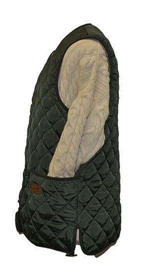 Hunter Outdoor Skeet Quilted Gilet - Dark Olive Green