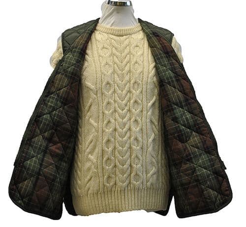 Hunter Outdoor Skeet Quilted Gilet - Dark Olive Green