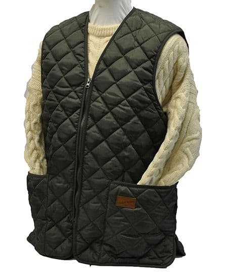 Hunter Outdoor Skeet Quilted Gilet - Dark Olive Green