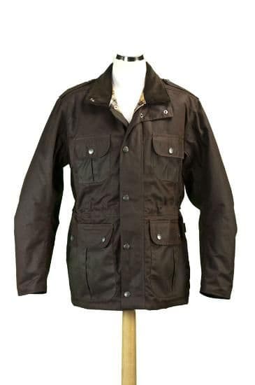 Hunter Outdoor Suffolk Wax Cotton Jacket - Antique Brown