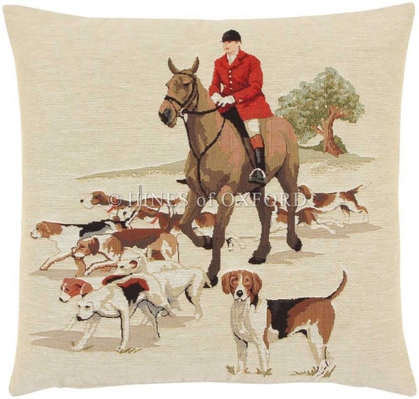 Hunting III - Fine Tapestry Cushion