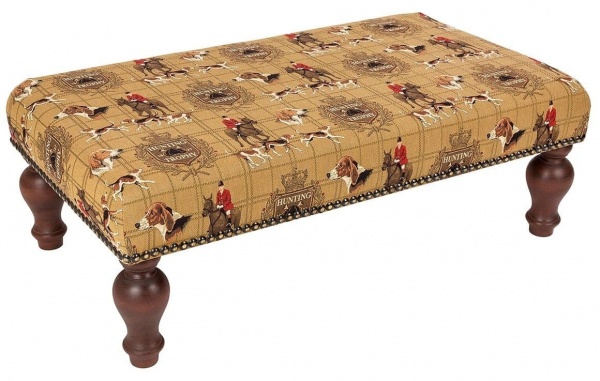 Hunting Trophy - Fine Woven Tapestry Stool