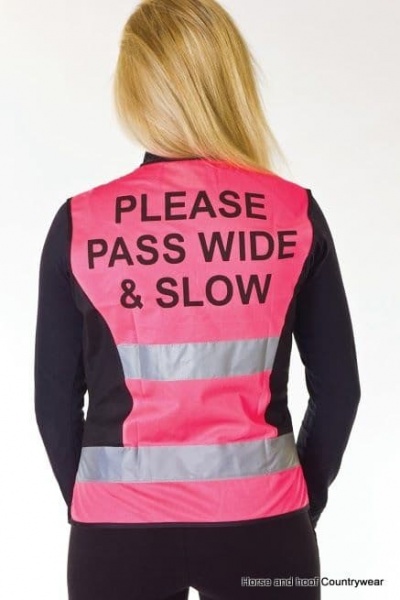 HyVIZ Waistcoat - Please Pass Wide & Slow